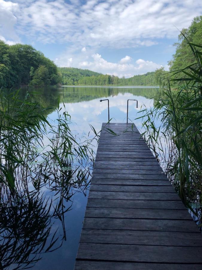 Ferienwohnung Am Rathsburgsee Gramzow Εξωτερικό φωτογραφία